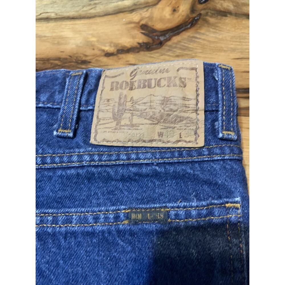 Vintage Sears Roebuck Mens Jeans Size 40x30‎ Dark Made In USA 70’s